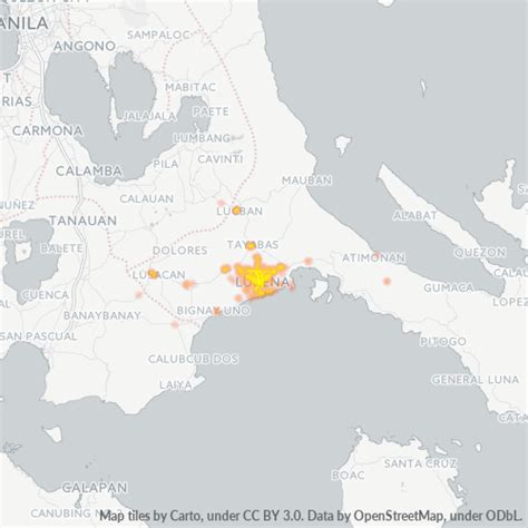 Map of The Philippines ZIP Code 4301 .